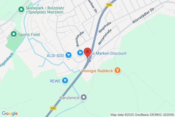 Volksbank Alzey-Worms eG - SB-Pavillon Nierstein