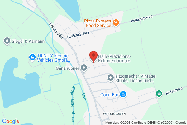 Halle-Präzisionskalibriernormale GmbH