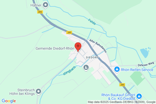 Gemeindeverwaltung Diedorf DRK Kreisv. Meiningen e.V. Kindertagesstätte Klings