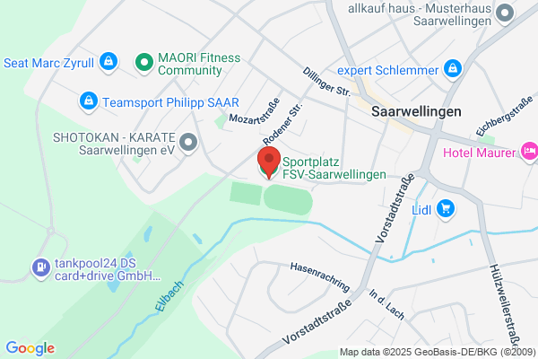 FSV Saarwellingen e.V., Stadion Weidenbruch