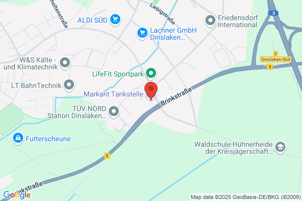 Markant Tankstelle