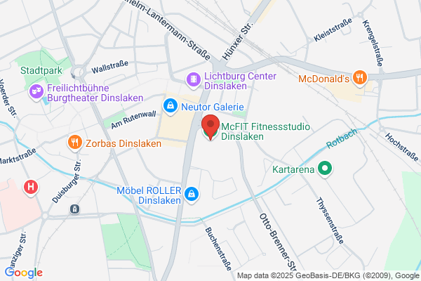 McFIT Fitnessstudio Dinslaken