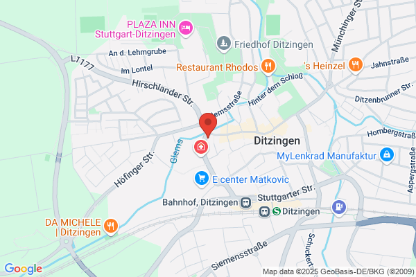 Geschlossene Geschäftsstelle
