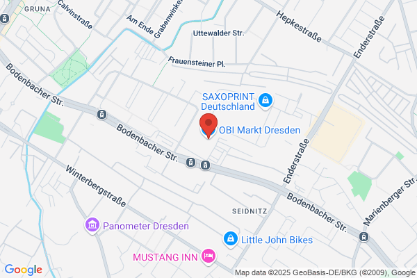 OBI Farbmisch-Service im Markt Pößneck