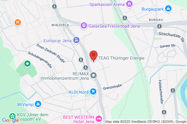 Gasversorgung Thüringen