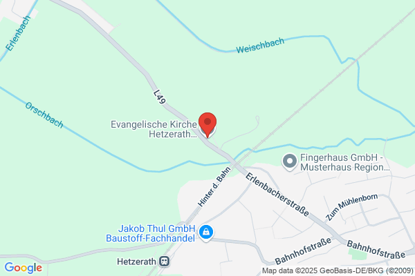 Evangelische Kirche Hetzerath - Evangelische Kirchengemeinde Ehrang
