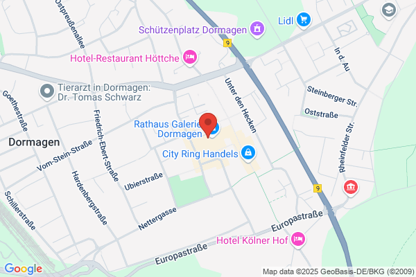 Optik Schulte in der Rathausgalerie