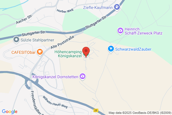 Campingplatz Königskanzel , Eiermann