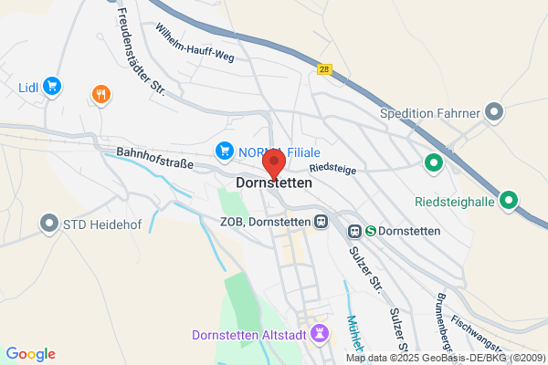 city-map Freudenstadt