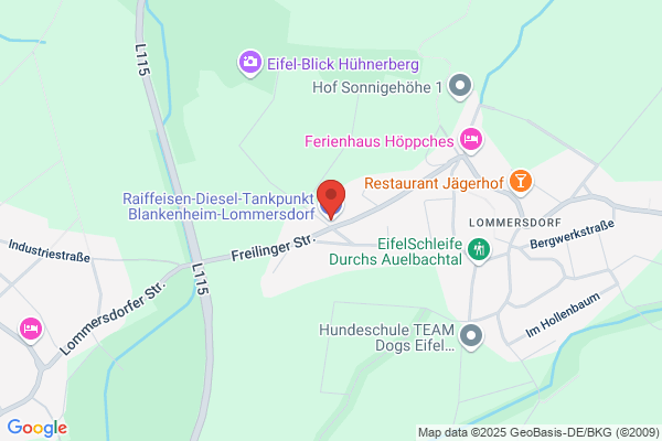 Raiffeisen-Diesel-Tankpunkt Blankenheim-Lommersdorf