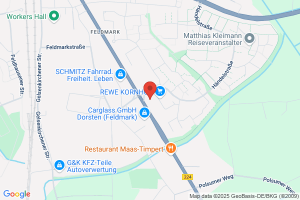 Günstig tanken am REWE