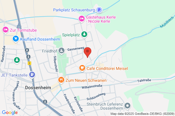 Ferienwohnungen Volk Dossenheim