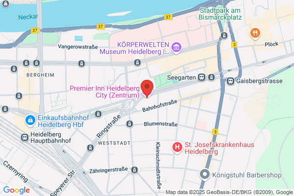 Premier Inn Heidelberg City Zentrum hotel