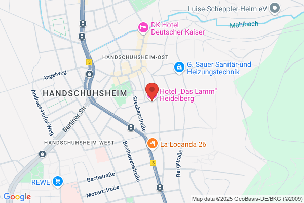 Das Lamm Heidelberg - ein Gast im Schloss Ringhotel