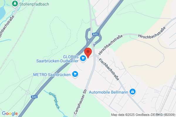 Tankstelle am Supermarkt