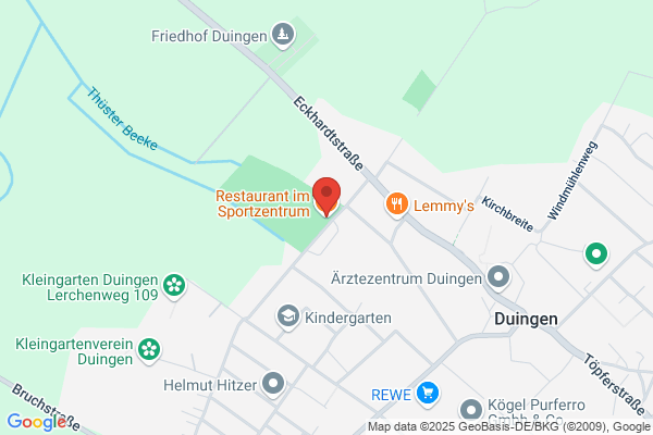 Restaurant im Sportzentrum