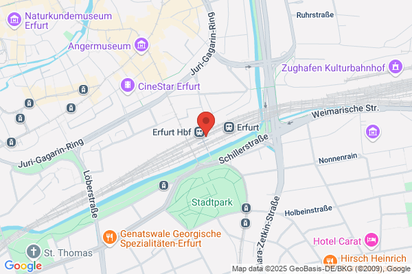 Erfurt, Erfurt Hauptbahnhof