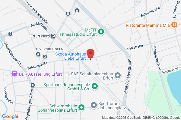 ŠKODA Autohaus Liebe Erfurt