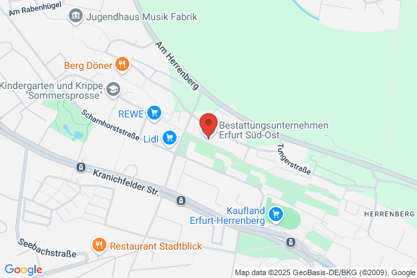Bestattungsunternehmen Erfurt Süd-Ost