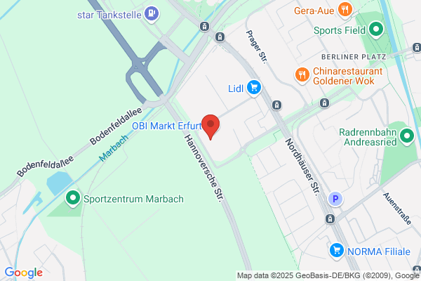 OBI Gartencenter Erfurt, Augsburger Strasse