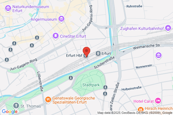 Schmitt & Hahn Buch und Presse im Hauptbahnhof Erfurt Buchhandlung