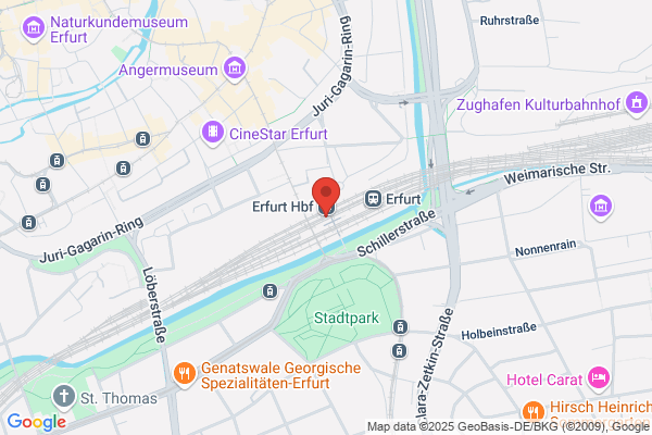 Einkaufsbahnhof Erfurt Hbf