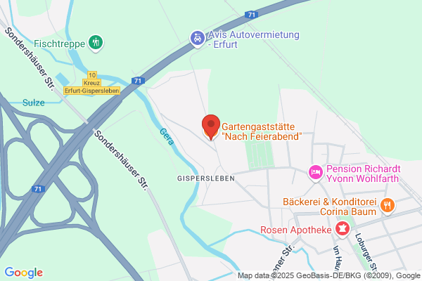 Gartengaststätte Nach Feierabend