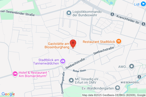 Gaststätte am Blosenburghang