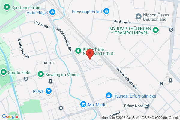 Heizkostenabrechnung EXTERN - Filiale Erfurt
