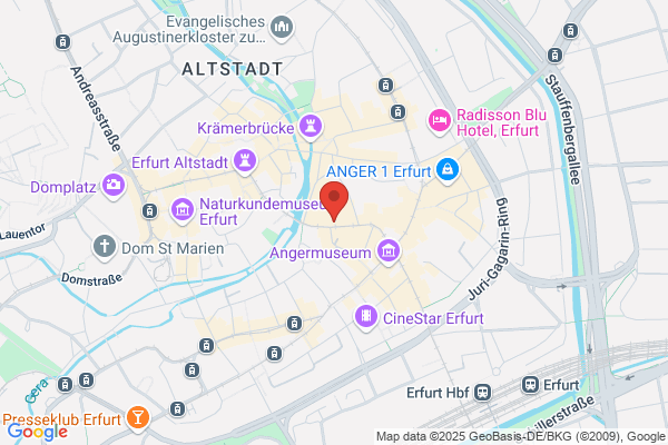 GALERIA Reisen Erfurt