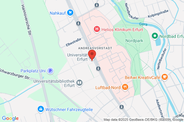 Universität Erfurt Zentrale/Vermittlung