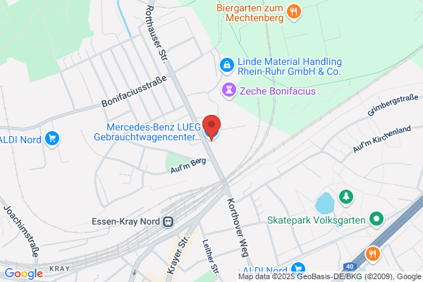 Mercedes-Benz LUEG Gebrauchtwagencenter Essen-Kray