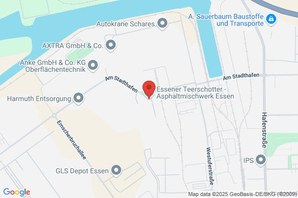 Essener Teerschotter - Asphaltmischwerk Essen