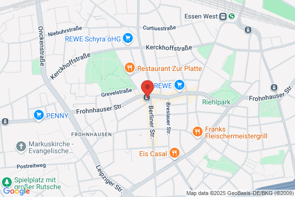 Kiosk und EVAG Verkaufsstelle