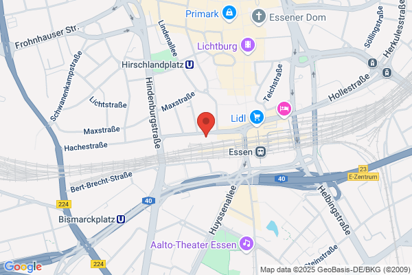 DB BahnPark Parkplatz Hachestraße P4