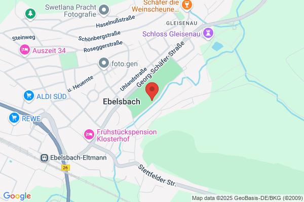 Bürgersaal Ebelsbach-Zentrum, Feuerwehrgerätehaus