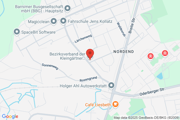 Bezirksverband der Kleingärtner Eberswalde und Umgeb. e.V.