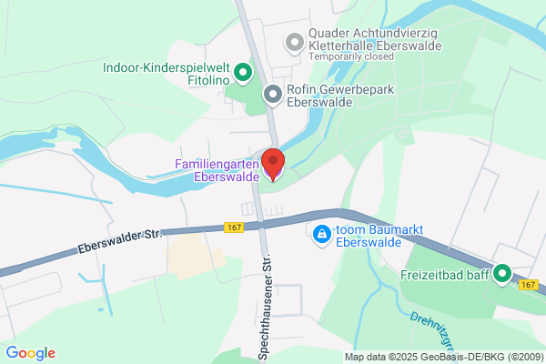 Stadt Eberswalde Familiengarten