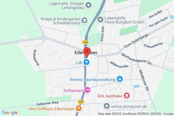Volksbank BRAWO, Geschäftsstelle Edemissen - Ausweichquatier über Bäckerei Steinecke (SB-Geräte: Eichenweg 1)