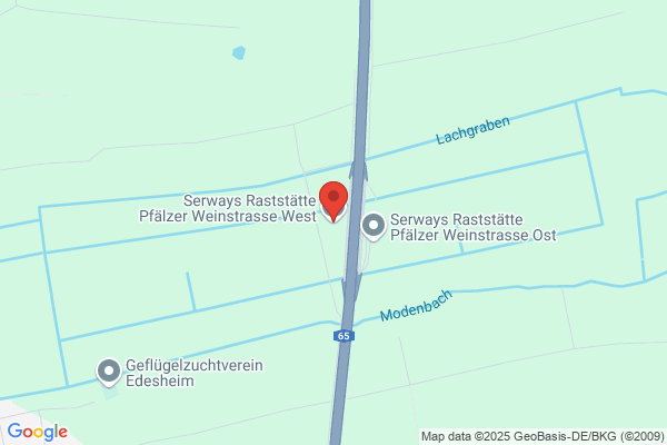 Serways Raststätte Pfälzer Weinstrasse West