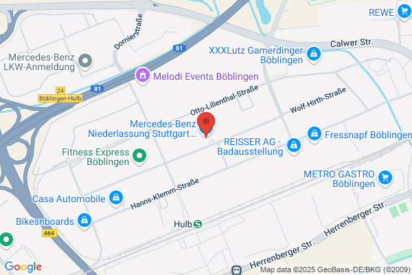 Mercedes-Benz Niederlassung Stuttgart Böblingen