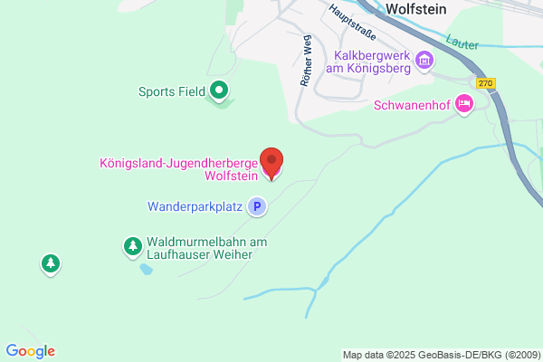 Jugendherberge Wolfstein Familien- und Jugendgästehaus