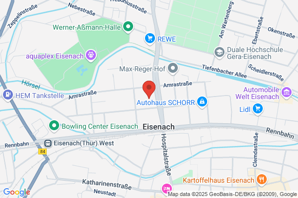 SIXT Autovermietung Eisenach