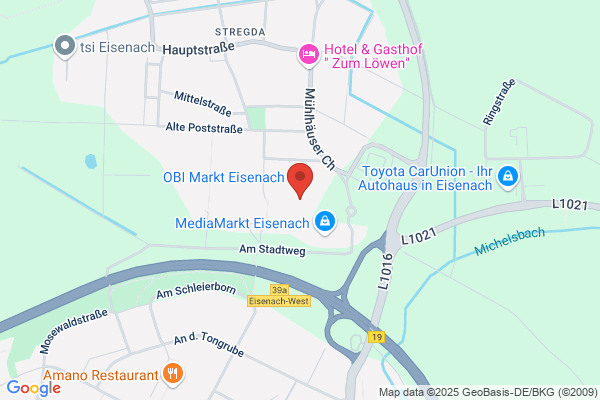 OBI Holzzuschnitt-Service im Markt Eisenach
