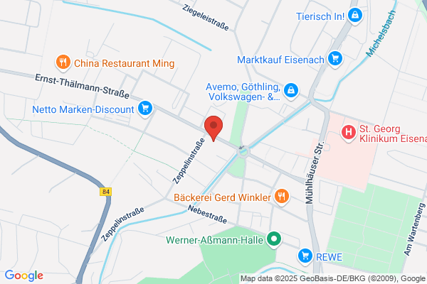Regionalgeschäftsstelle Eisenach, Johanniter-Unfall-Hilfe e.V.