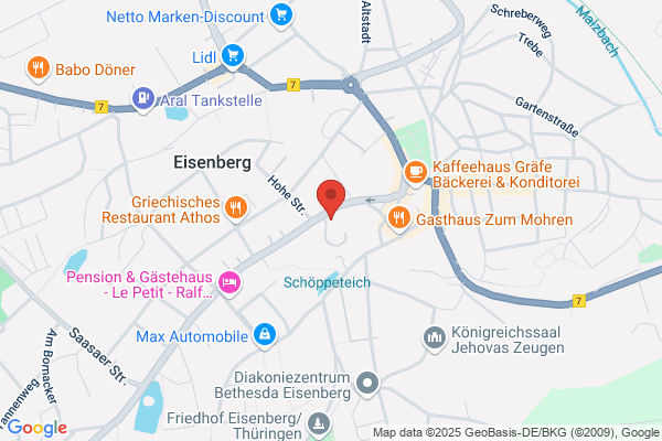 Bildungs-u.Technologie-Zentrumzu Eisenberg GmbH in Thüringen