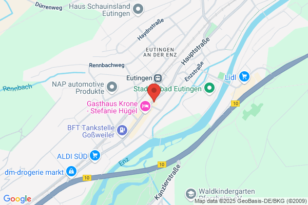 Stadt Pforzheim Gaststätte