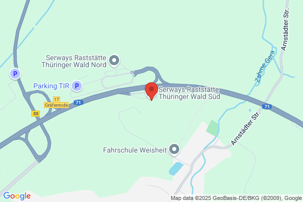 Serways Raststätte Thüringer Wald Süd