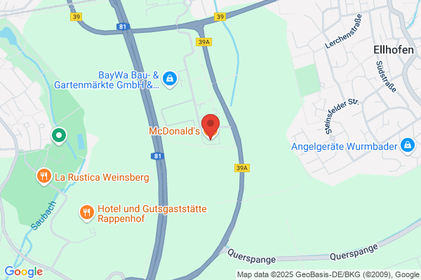 A + W Blank GmbH Mc Donald's