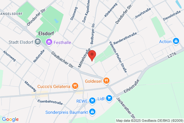 Kath. Jugendzentrum Elsdorf, Kath. Kirchengemeinde St. Mariä Geburt